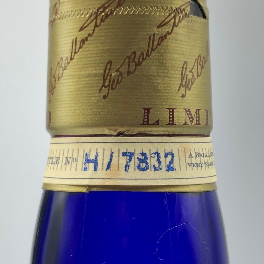 バランタイン リミテッド ブルーボトル 750ml 43%【C4】 ショップ