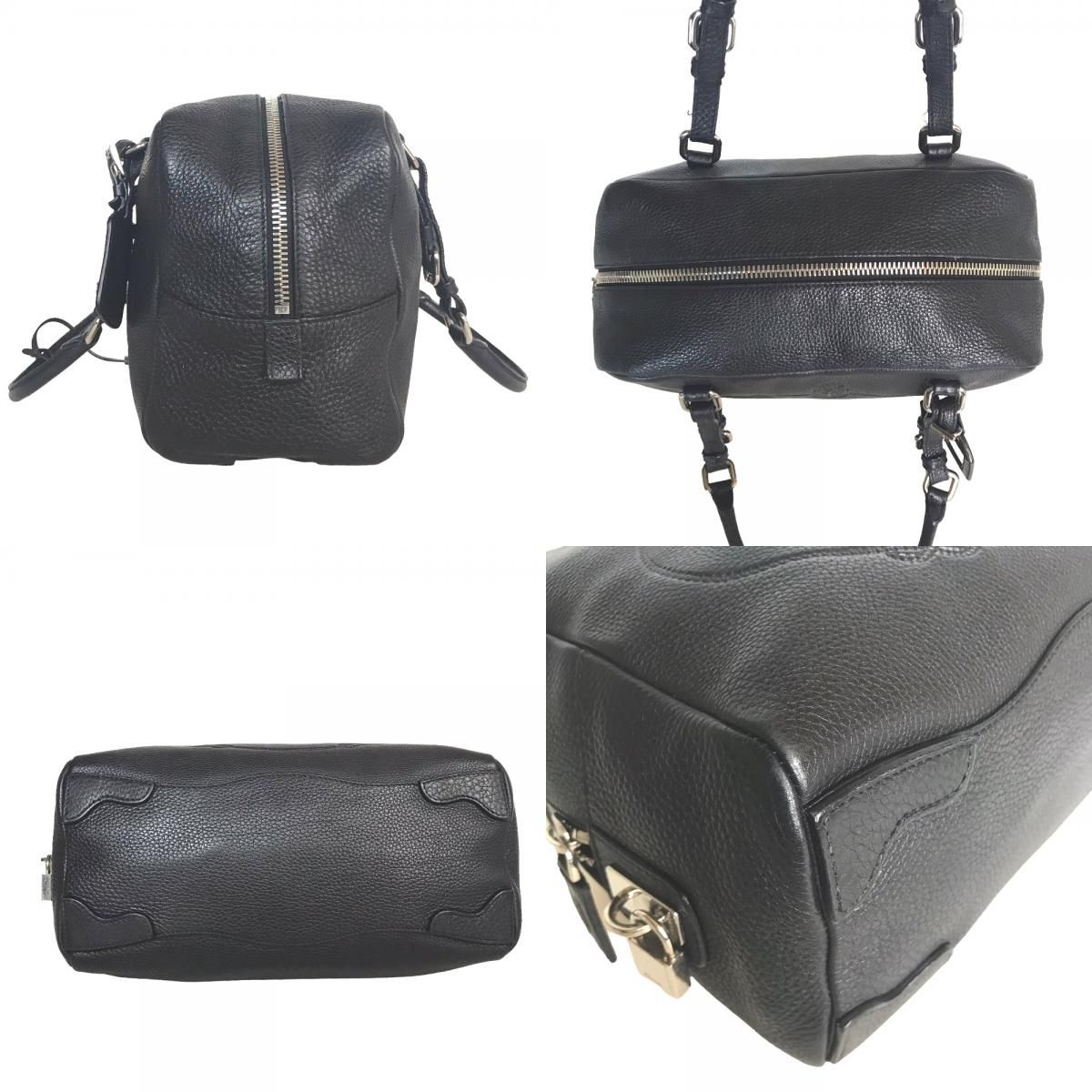 PRADA プラダ ミニボストンバッグ トートバッグ レディース レザー 