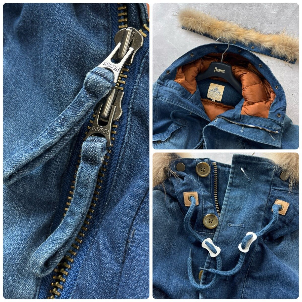 定価5.8万 ダファー The DUFFER of St.GEORGE メンズ ダウンジャケット