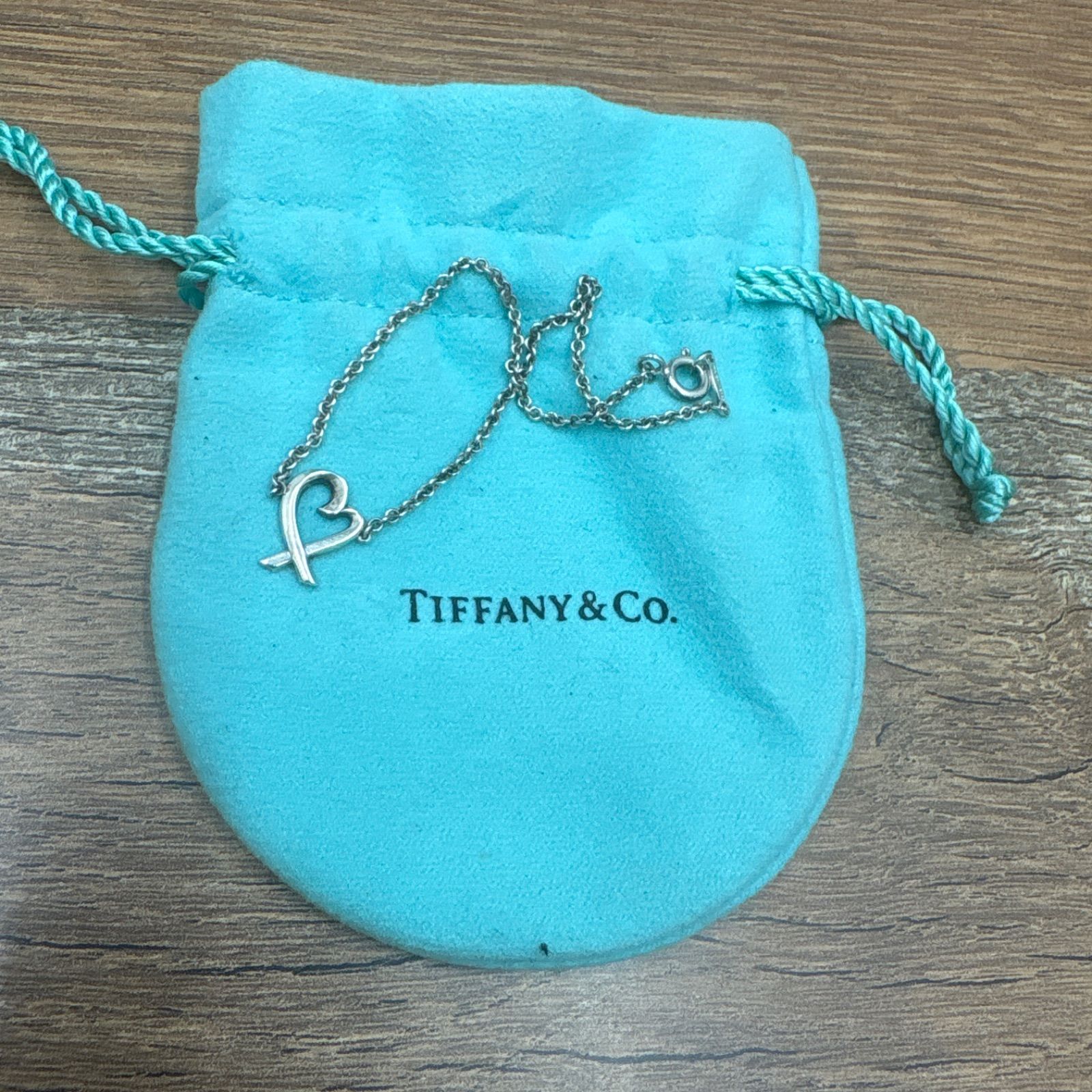 TIFFANY&Co. ティファニー ラビングハート ブレスレット Ag925 TIFFANY&Co. ティファニー ラビングハート ブレスレット Ag925