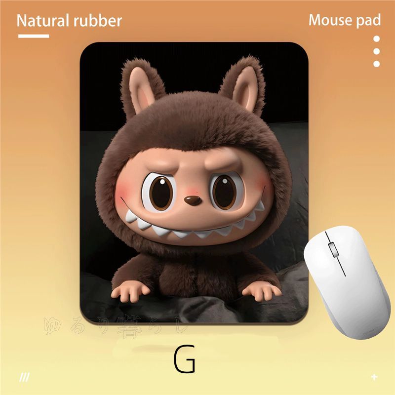 ラブブ マウスパッド ラブブ 小型マウスパッド キャラクターキーボードマット マウス用 26