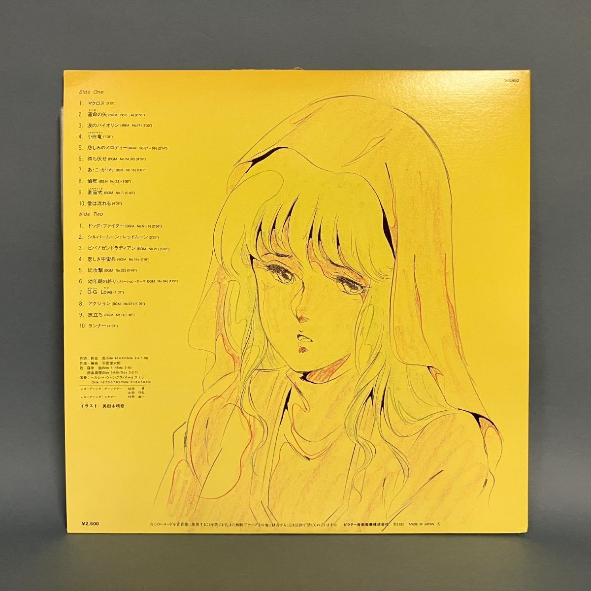 超時空要塞マクロス レコード LP MACROSS 1982年発売 - メルカリ