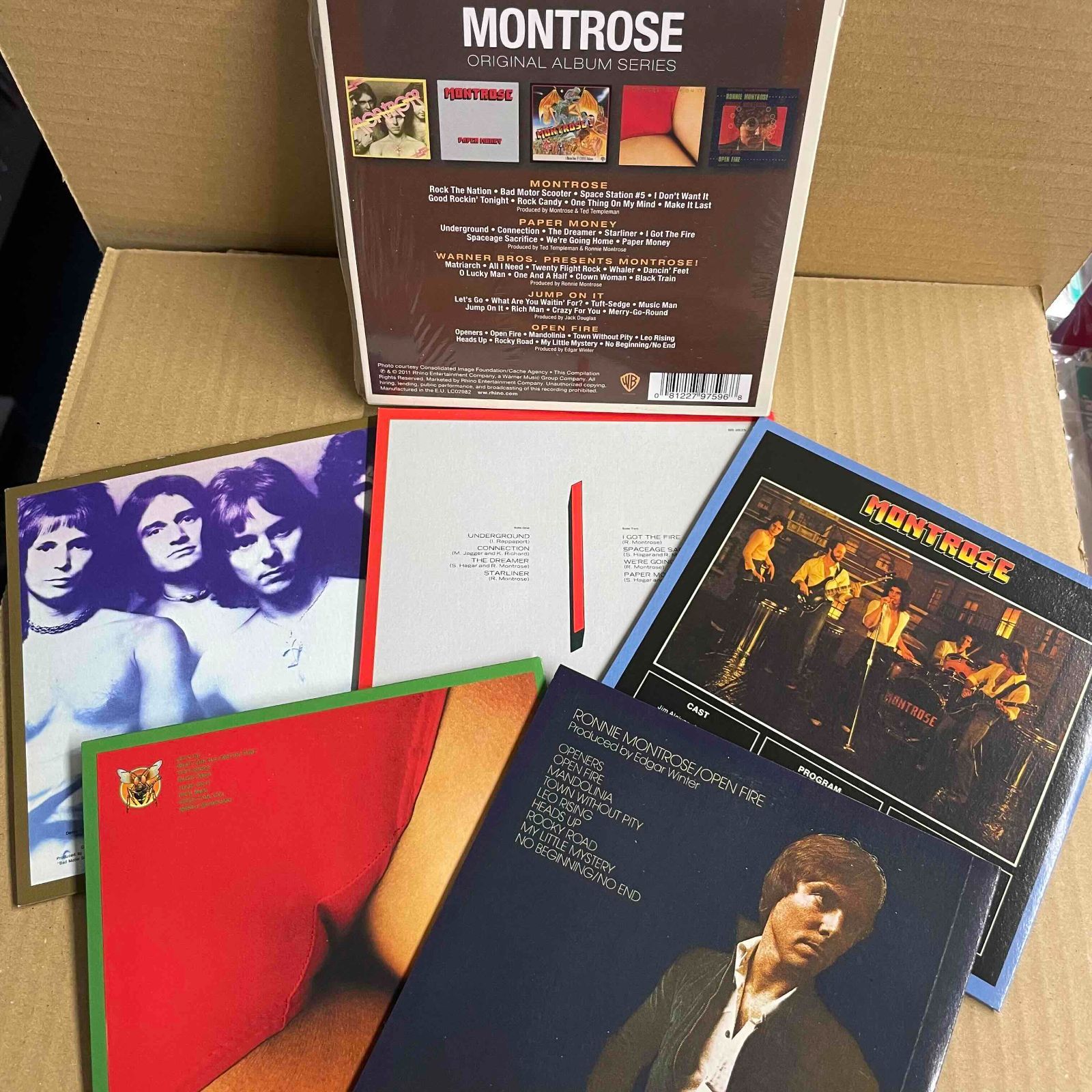 MONTROSE/ORIGINAL ALBUM SERIES CD5枚組輸入盤 洋楽ハードロック 中古 