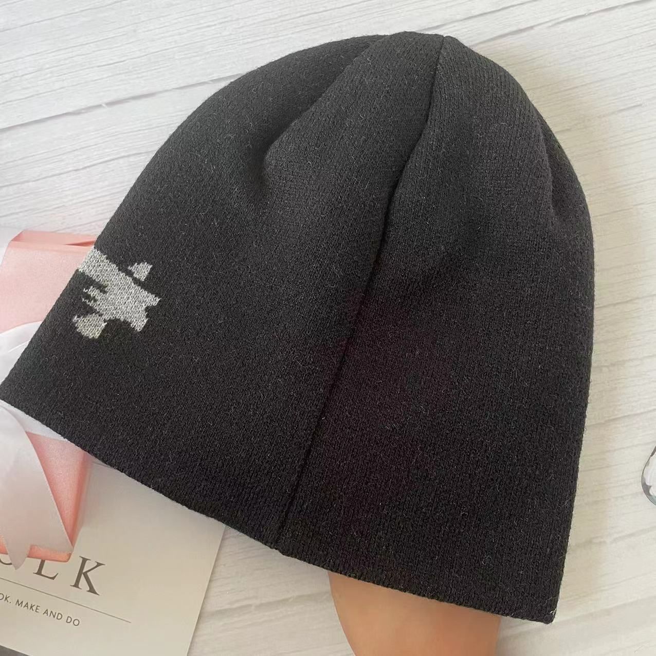 palace oakley beanie black ビーニー - メルカリ