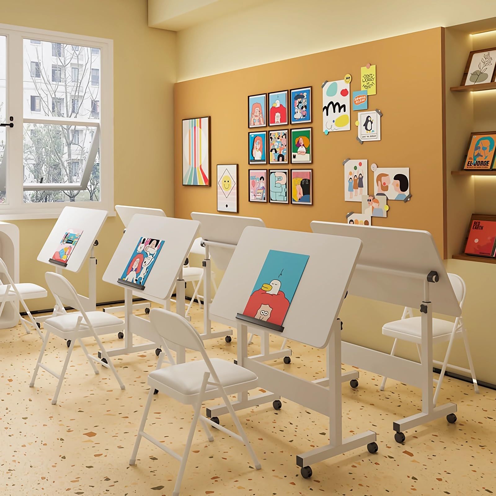 キャスター付き 省スペース