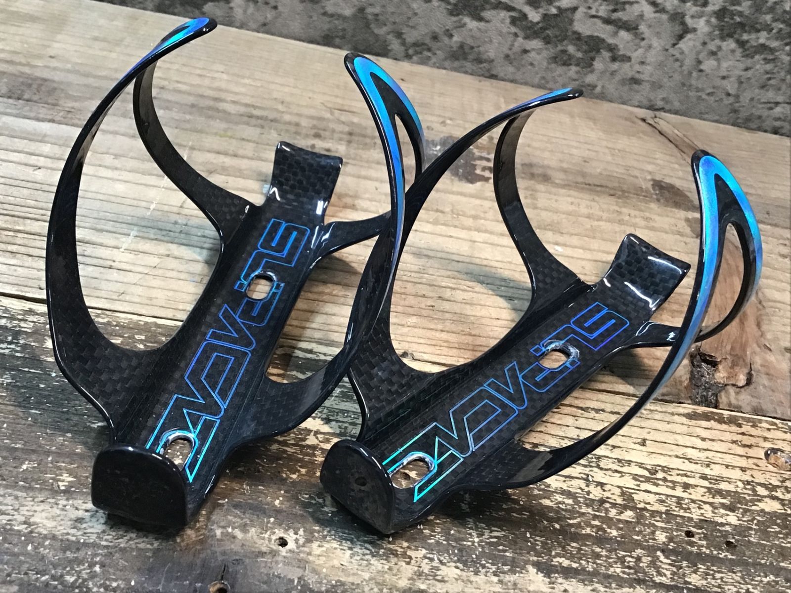 スパカズ SUPACAZ カーボン ボトルケージ 2個セット ブラック supacaz