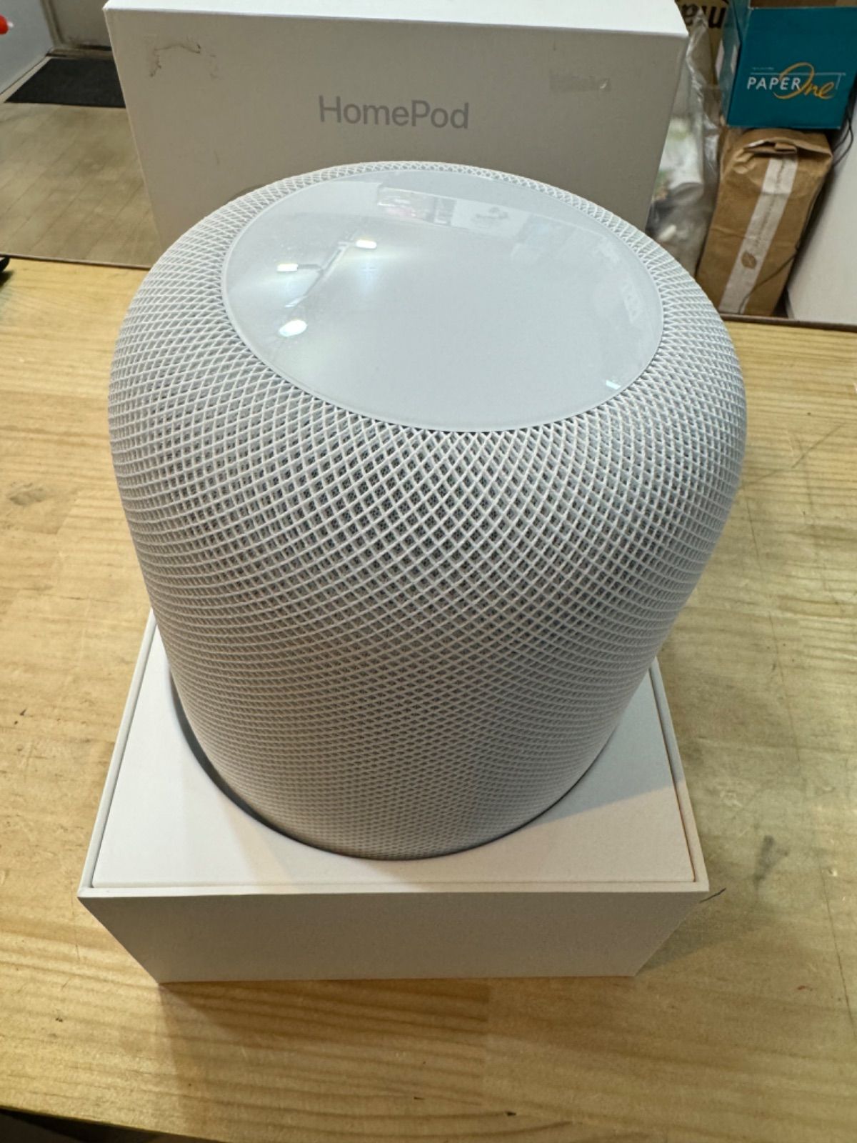 中古非常に良い Apple Home Pod White - メルカリ