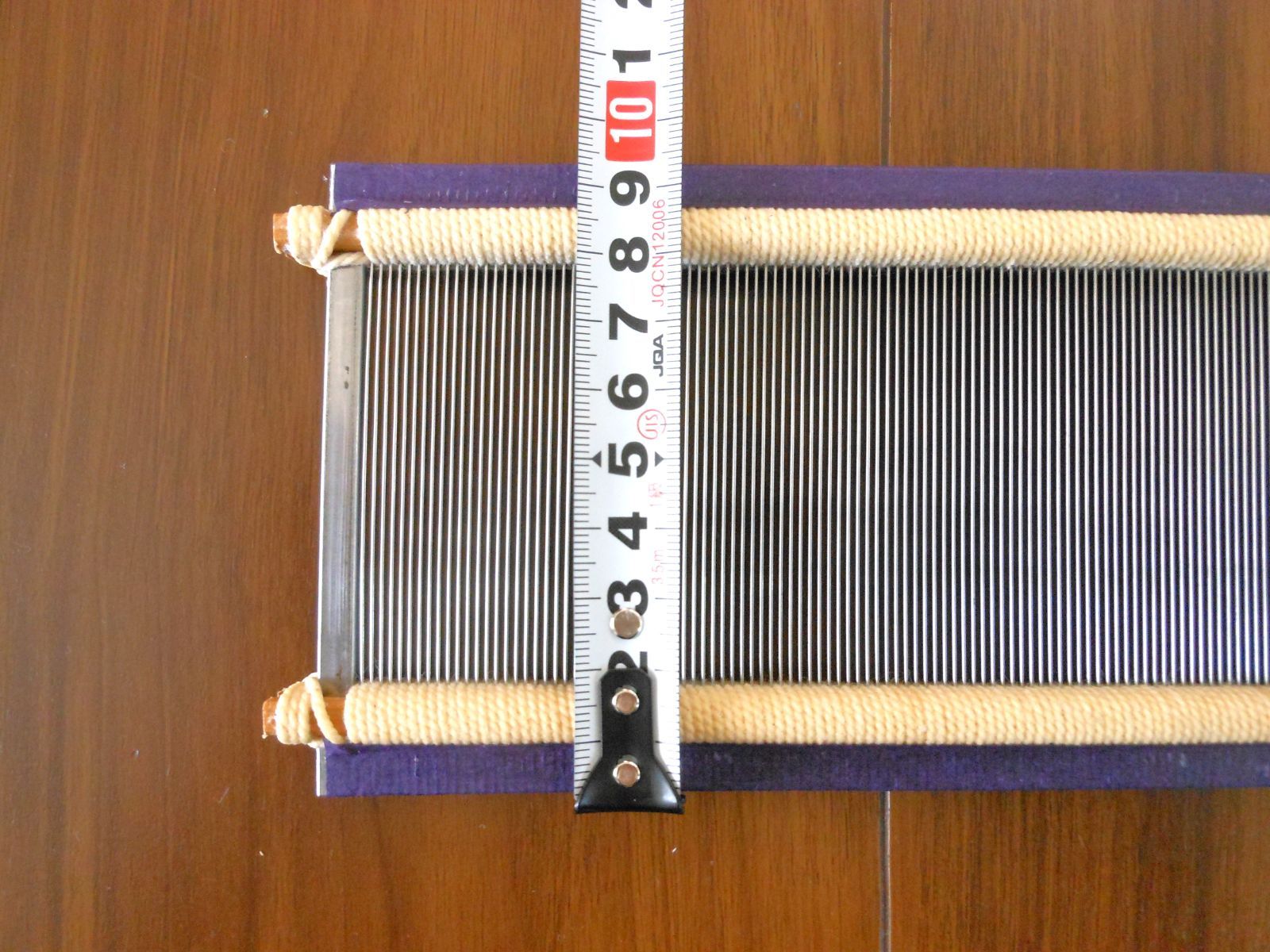 筬 70cm(1cm間 10羽）☆新品　送料無料☆　機織り　手織り　おさ　手織 筬 70cm(1cm間 8羽） 手織り道具 筬(おさ) ☆送料無料☆