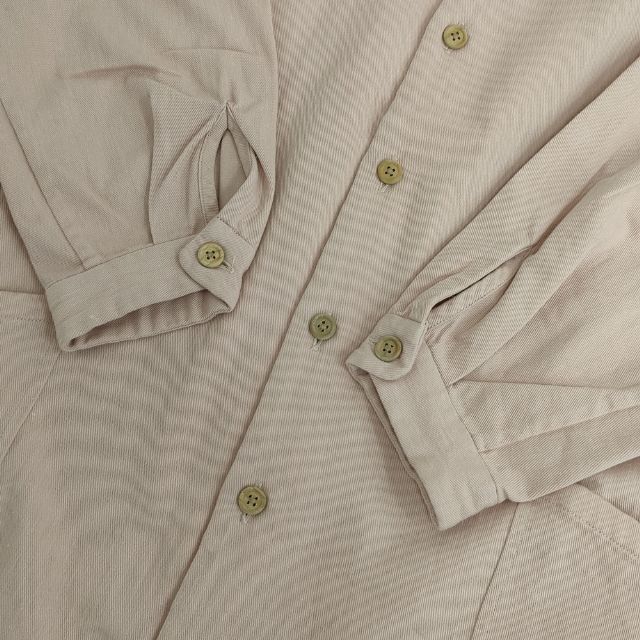 YAECA WRITE 93505 コットンツイルワンピースコート WISTERIA