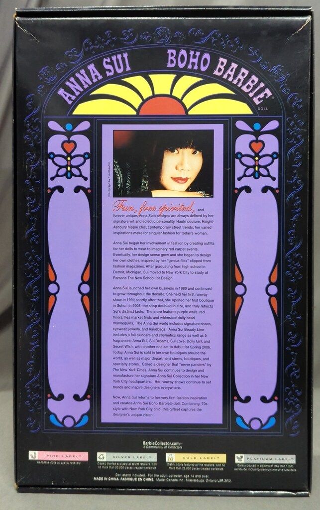 マテル バービー ゴールドラベル アナスイボーホーバービー