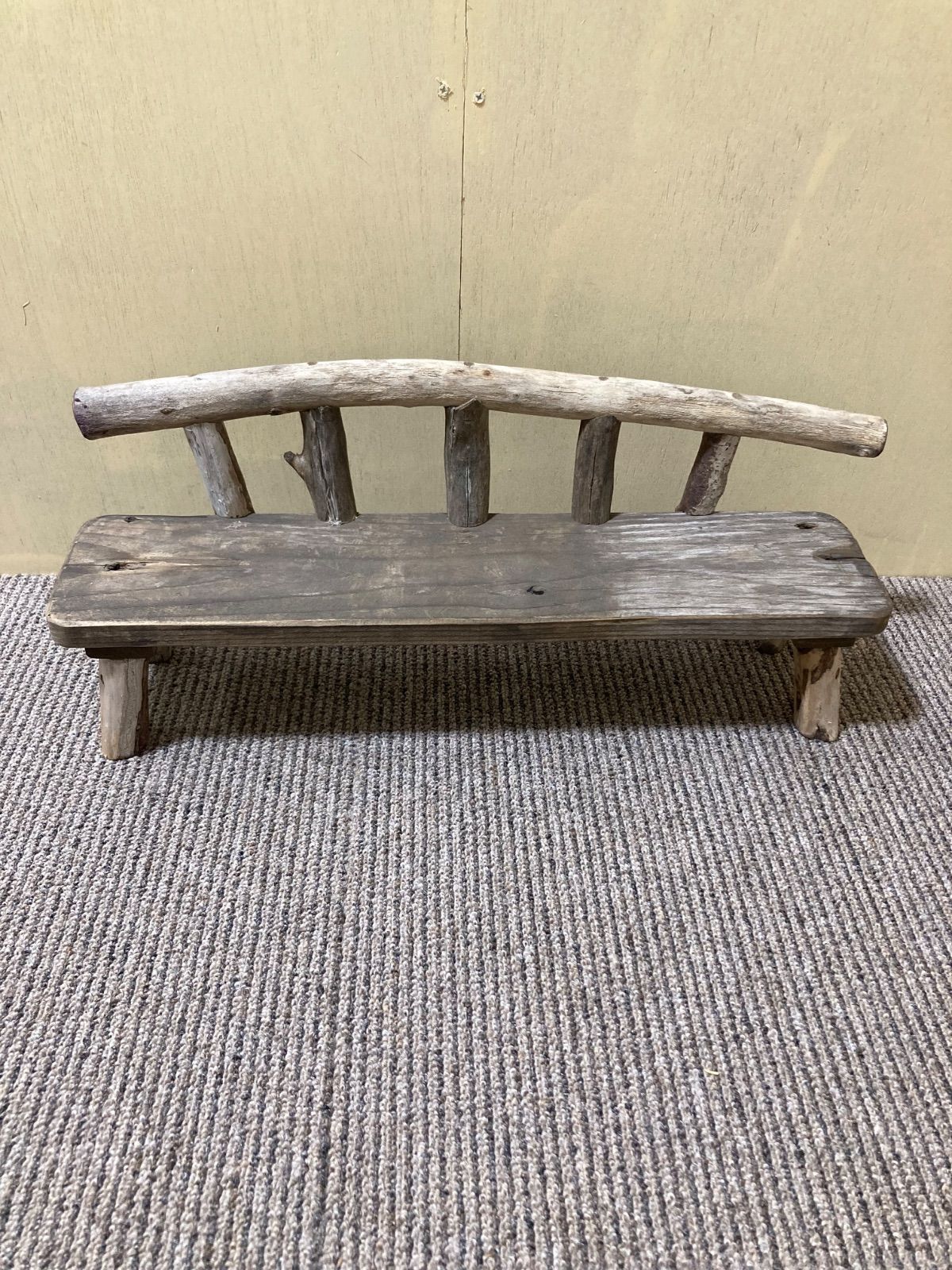 天然古材・流木 手作りブラウンフラワースタンド - メルカリ