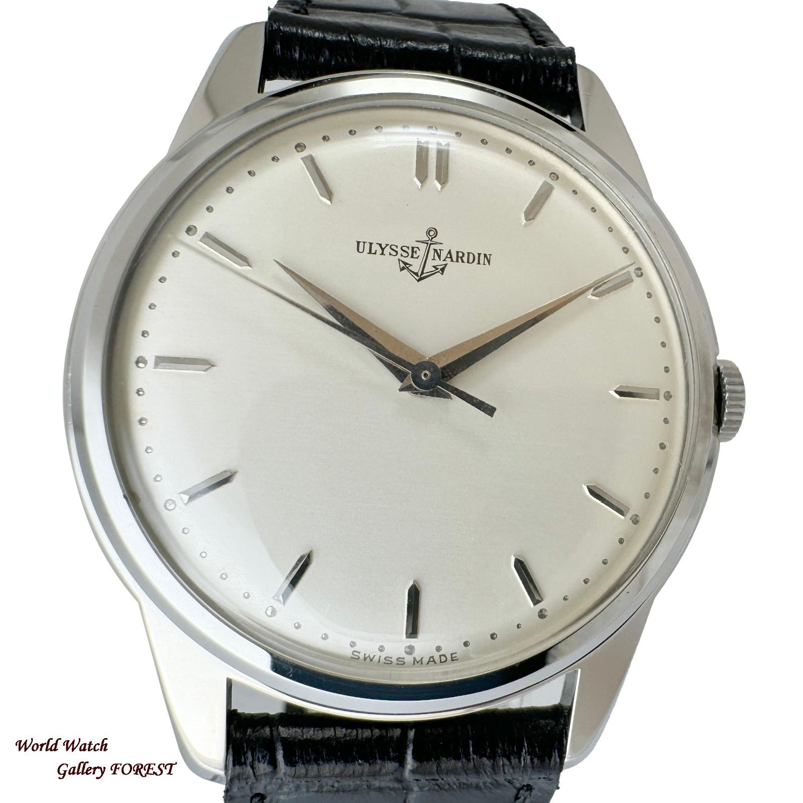 中古ULYSSE NARDIN ROUND AUTOMATIC DATE ユリス・ナルダン ラウンド 1 