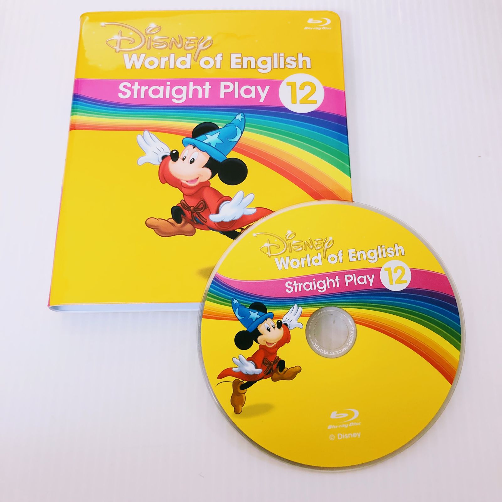 ストレートプレイ DVD全12巻 ガイド付 DWEディズニー英語システム-