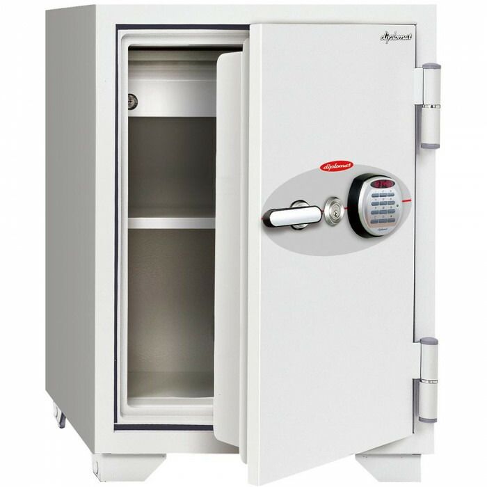 diplomatディプロマット社 デジタルテンキー式耐火金庫 シリンダー付 容量64L 070EKR3