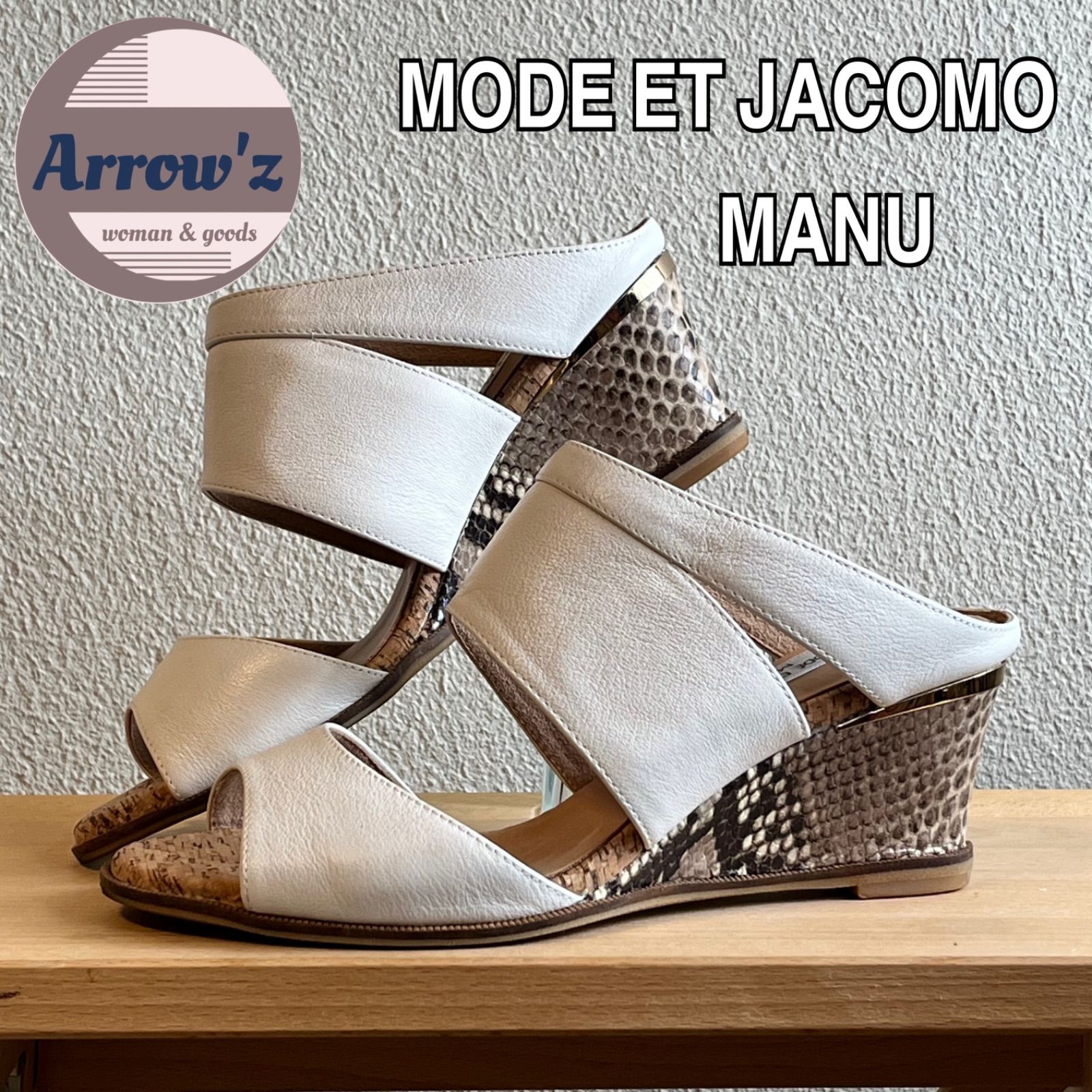 MODE ET JACOMO MANU サンダル 23.5cm