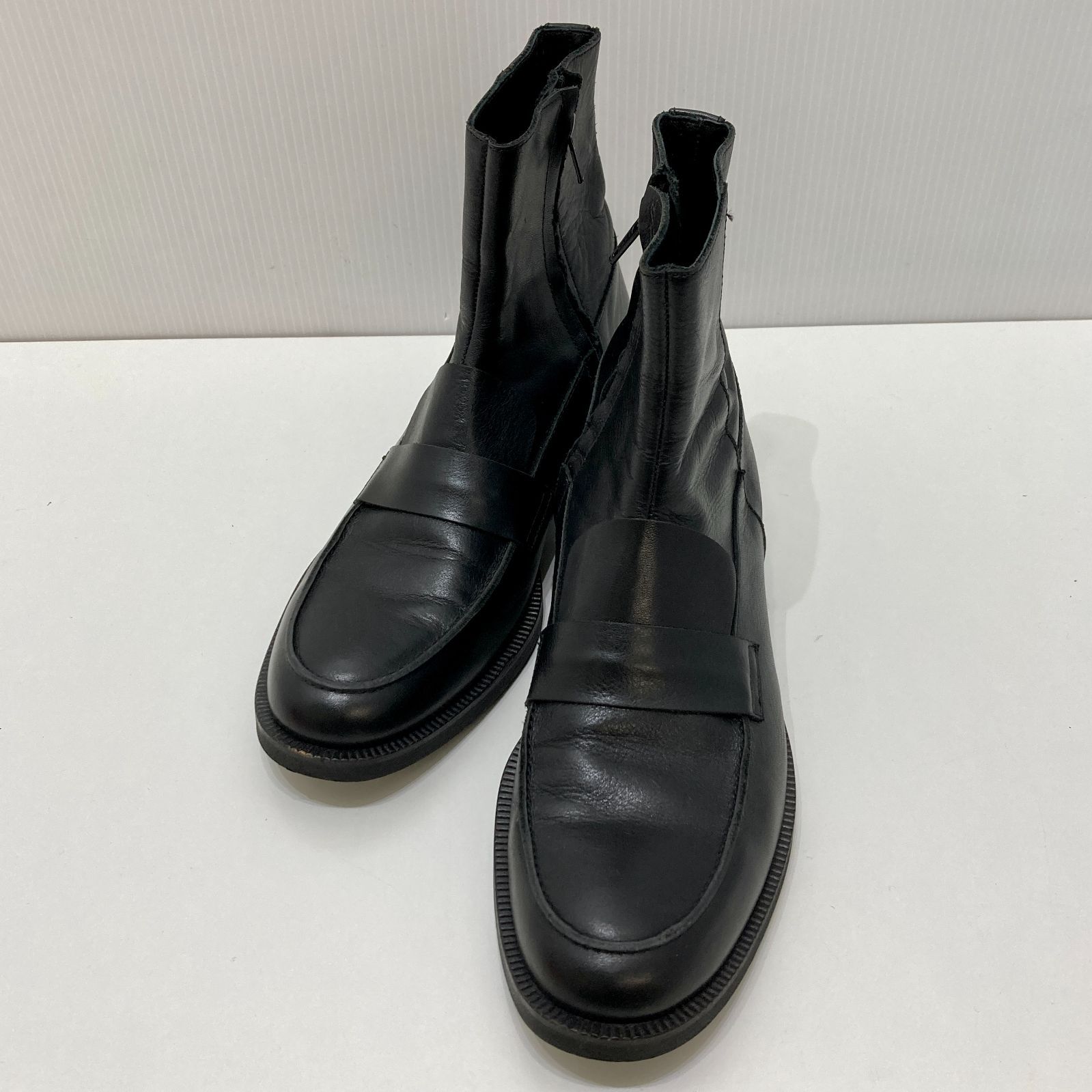 Yohji Yamamoto ヨウジヤマモト ローファー サイドジップブーツ