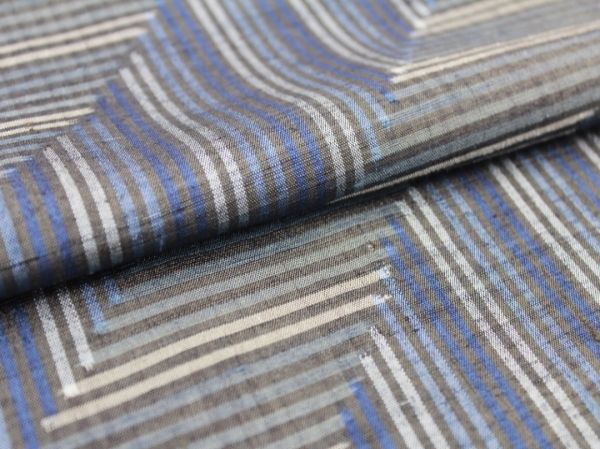 平和屋着物○上質な紬 花間道 正絹 逸品 BAAU0181gt 平和屋着物○上質