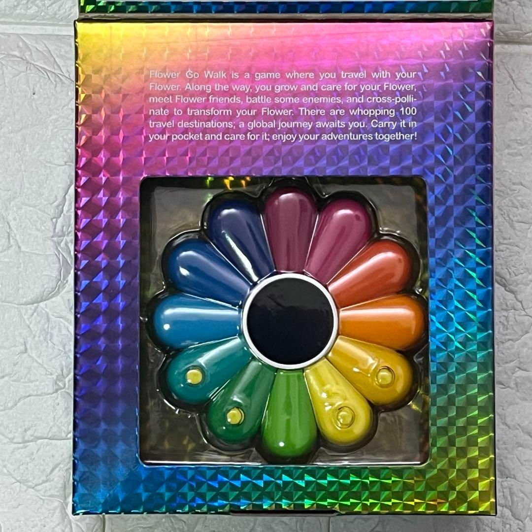 村上隆　FLOWER GO WALK COLOR Rainbow レインボー 11月24日(金)12時より特設サイトにて、 村上隆新作ゲーム