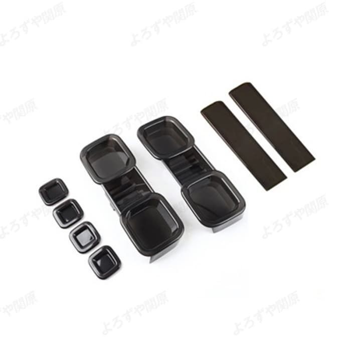 ディフェンダー（ランドローバー）ＬＥ テールランプガーニッシュカバー スモーク テールライト&フォグランプカバー ABS アクセサリー DEFENDER 90/110 外装カスタムパーツ@