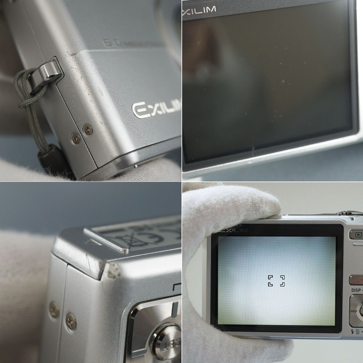 CASIO EXILIM EX-Z600 デジタルカメラ USED美品 本体+バッテリー