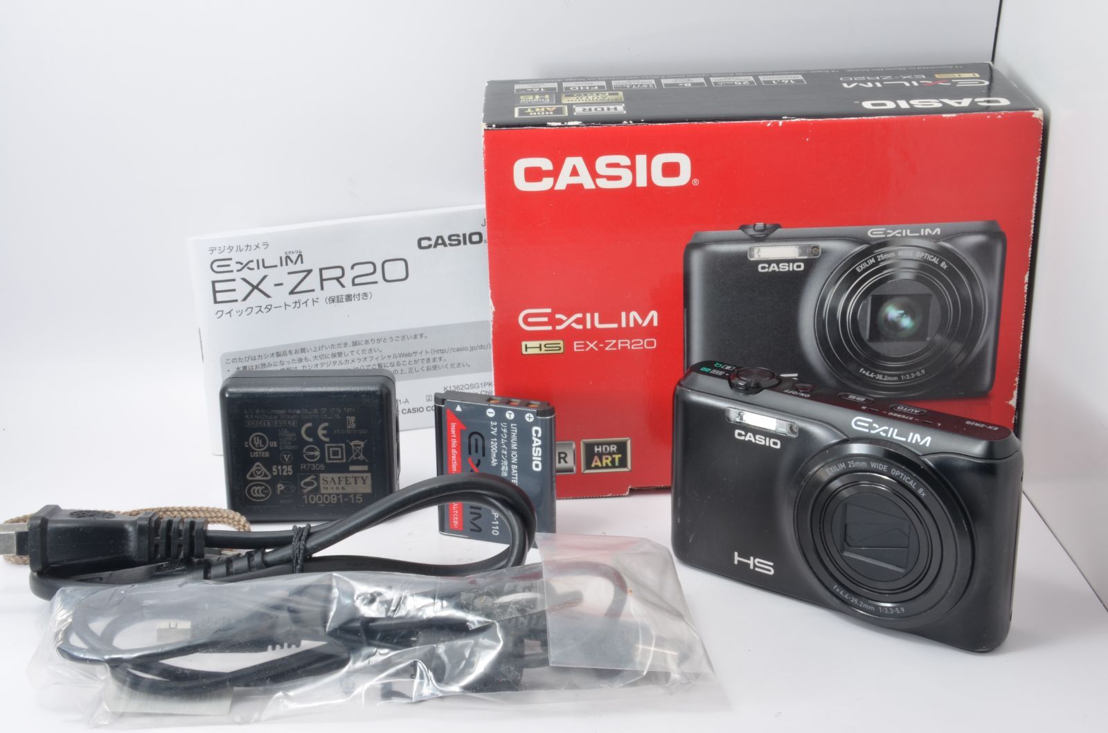 ☆良品☆ カシオ CASIO EXILIM EX-ZR20 コンパクトデジタル