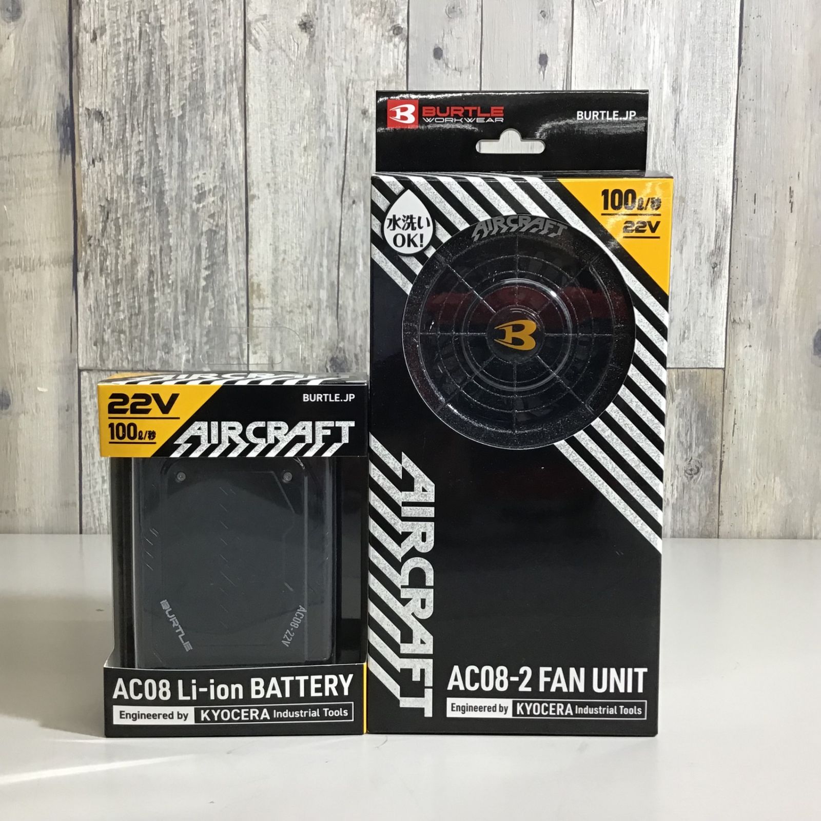 新品未使用】バートル AC08 22Vバッテリー ファン付属 【公式通販】