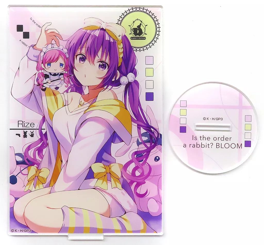【未使用】ご注文はうさぎですか? BLOOM リゼ アクリルスタンドセット 中古】アクリルスタンド・アクリルパネル リゼ アクリルスタンド 「ご