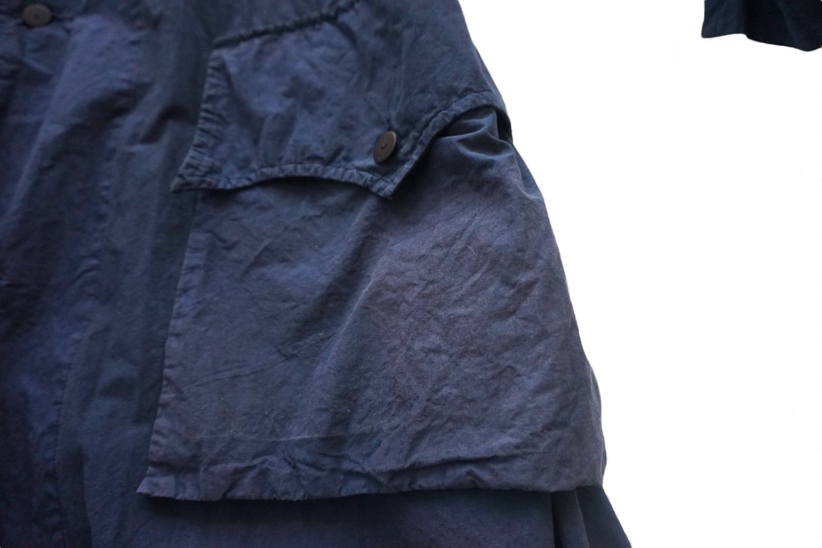 Chez Vidalenc シェヴィダレンク coat m short ガーメントダイ - メルカリ