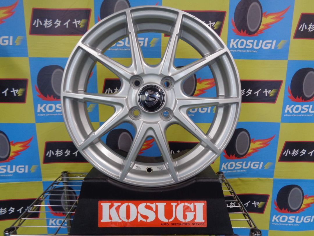 ホイール 15インチ ストレンジャー STRANGER 4.5J-15 4H100 45 4本セット N-BOX ハスラー 神奈川県
