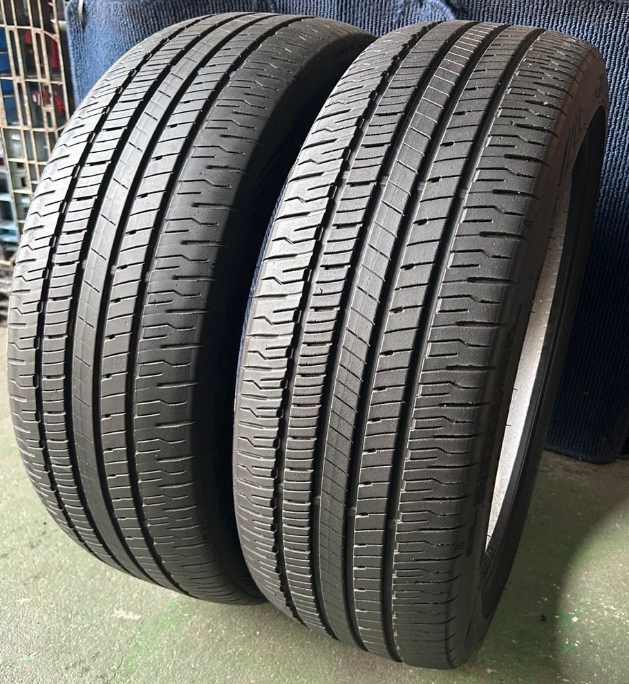 2025 製造 溝6 7分山 DUNLOP SP SPORT MAXX055 2本 225 45R21 側面ひび割れ有り ASP3154