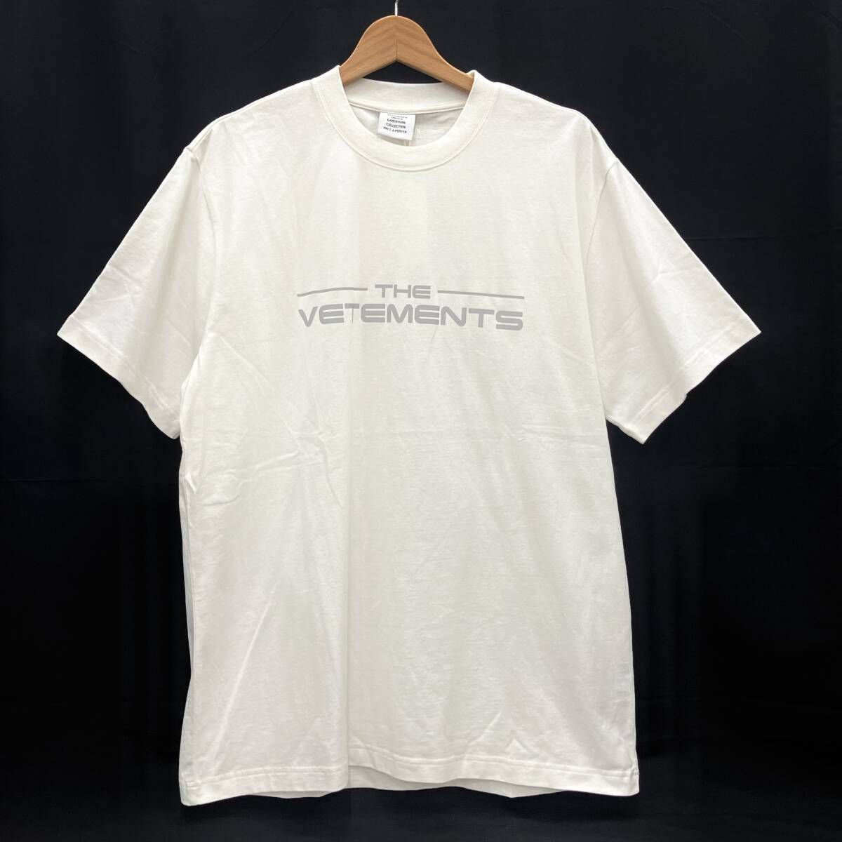 VETEMENTS ベトモン 21SS Definition プリントオーバーサイズTシャツ 