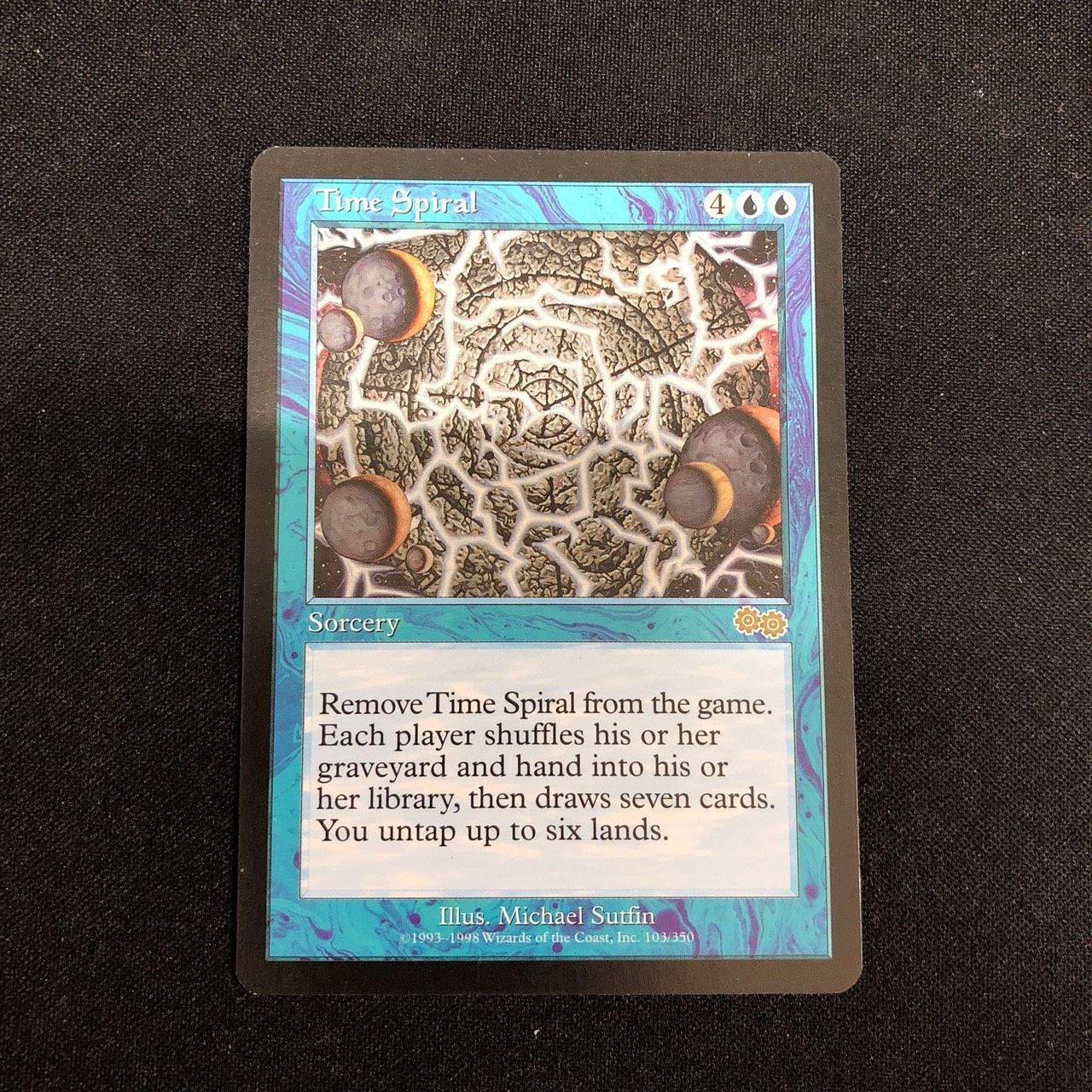 Wipe Away Time Spiral Magic The Gathering Mtg x1