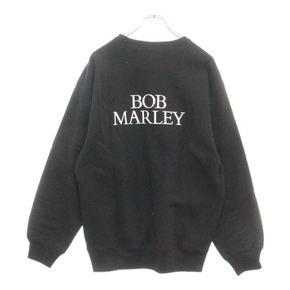 WACKO MARIA (ワコマリア) 22AW BOB MARLEY HEAVY WEIGHT CREW NECK SWEAT SHIRT  ボブマーリー スウェットシャツ トレーナー ブラック