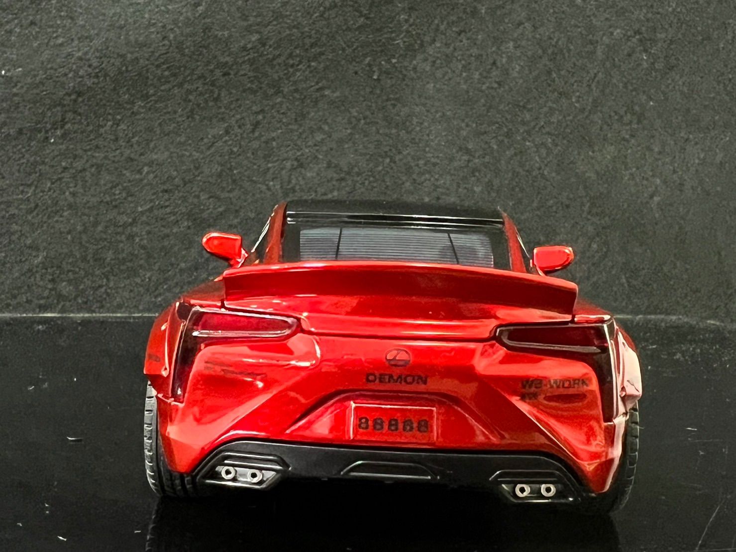 レクサス LEXUS LC500 レッド ミニカー 1/32 H138 - メルカリ
