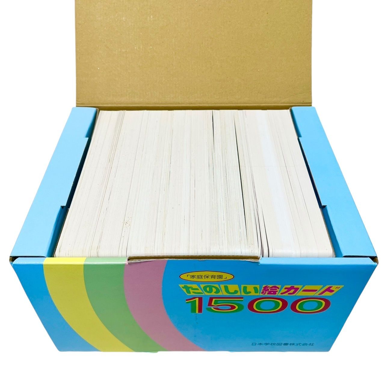 家庭保育園　絵カードセット Amazon.co.jp: 日本学校図書 家庭保育園 たのしい絵カード 1500