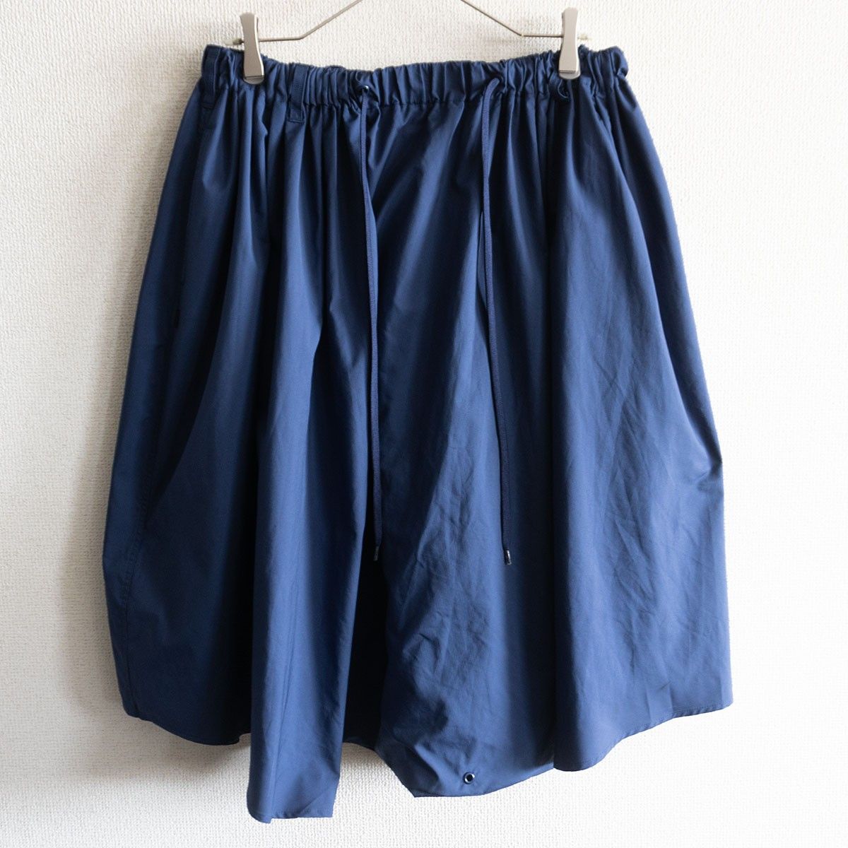 GANRYU ナイロン サルエルパンツ M ネイビー ガンリュウ コムデギャルソン 25100823