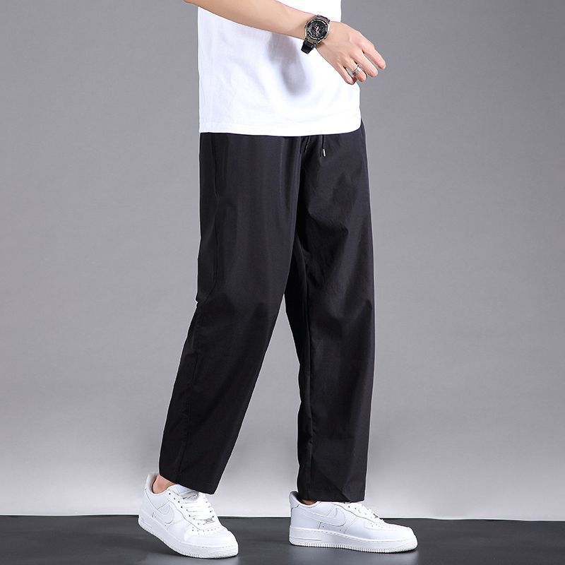 カジュアルパンツ ストレートパンツ 涼しい ボトムス キレイめ