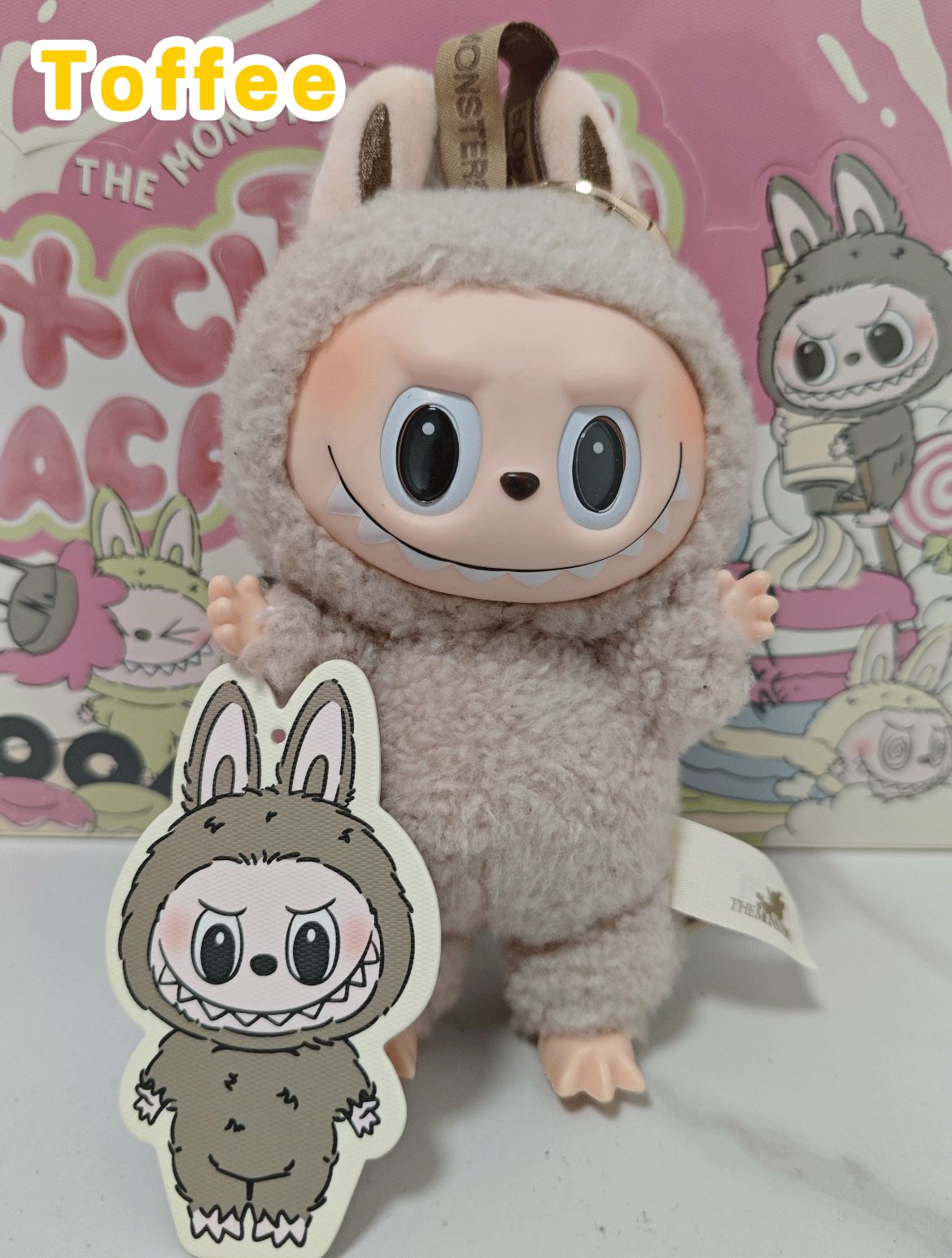 ぬいぐるみ・マスコット POPMART THE MONSTERS LABUBU Toffee 数量限定】 POPMART THE MONSTERS LABUBU Toffee 新品未使用