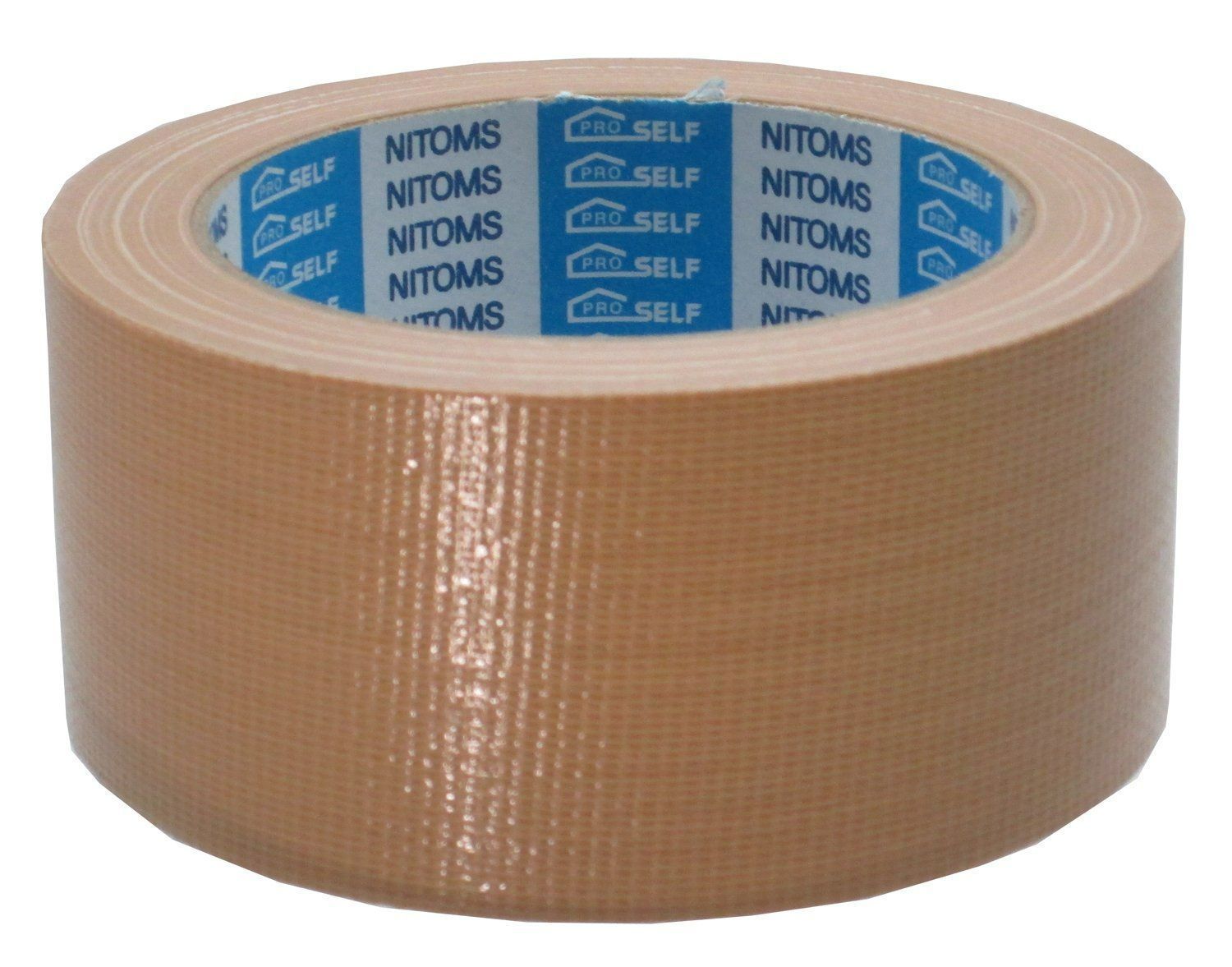 Nitto(ニトムズ) ガムテープ 布粘着テープ PK-30 ケース売り(30巻) 180μ×50mm×25m - 1