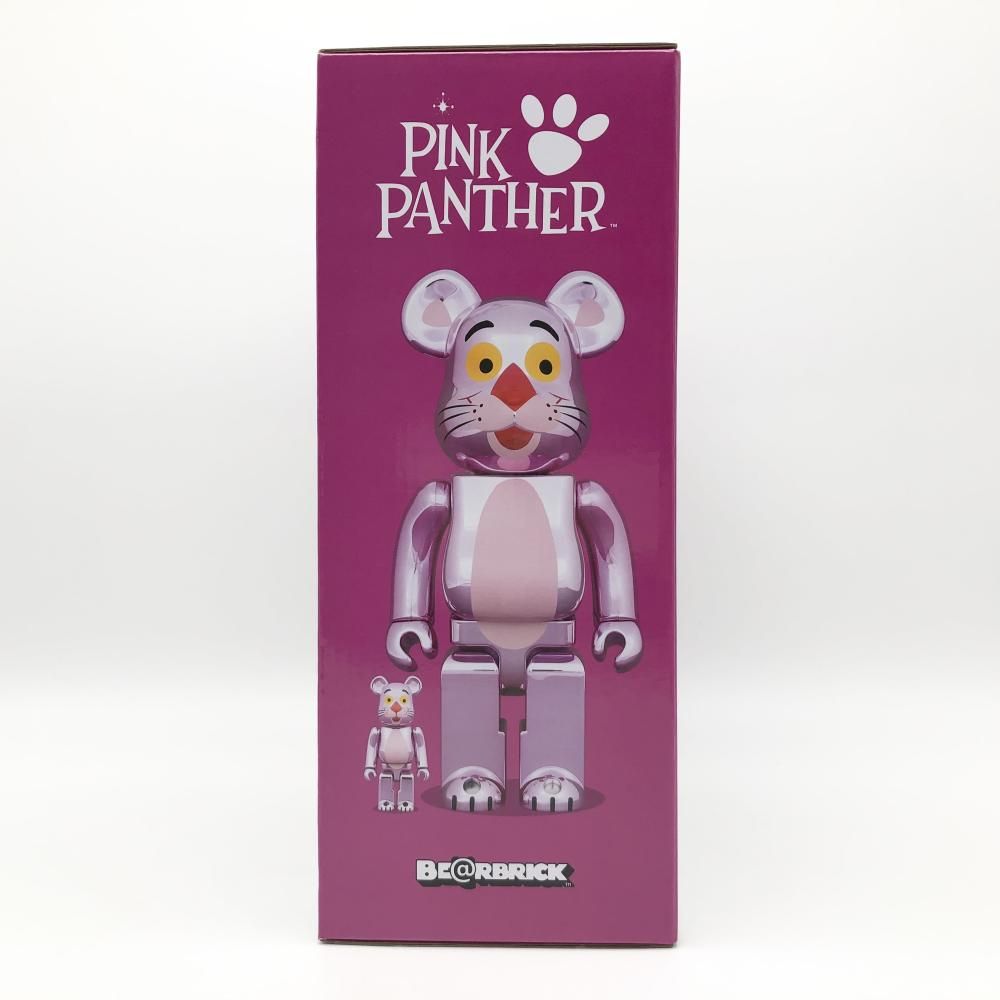 メディコムトイ BE@RBRICK PINK PANTHER 100％ & 400％ ピンク