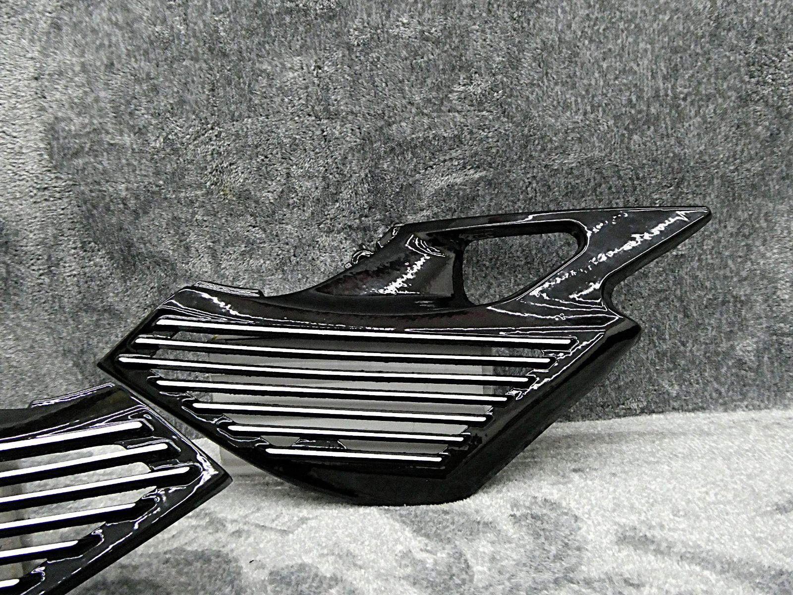 バリオス２５０ １型 アルフィン サイドカバー|ブラック 黒 アルフィンカバー ZR250A バリウス 外装 パーツ へっぽこ社長 送料無料