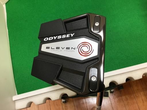 オデッセイ ELEVEN S TRIPLE TRACK 34インチ パター PT STROKE LAB フレックスその他 メンズ 男性用 右利き 右用 Bランク ゴルフクラブ