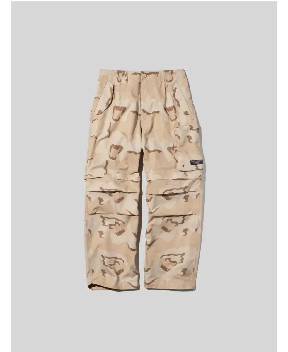 GU x UNDERCOVER アンダーカバー ユーティリティー パンツ ベージュ カモフラ L