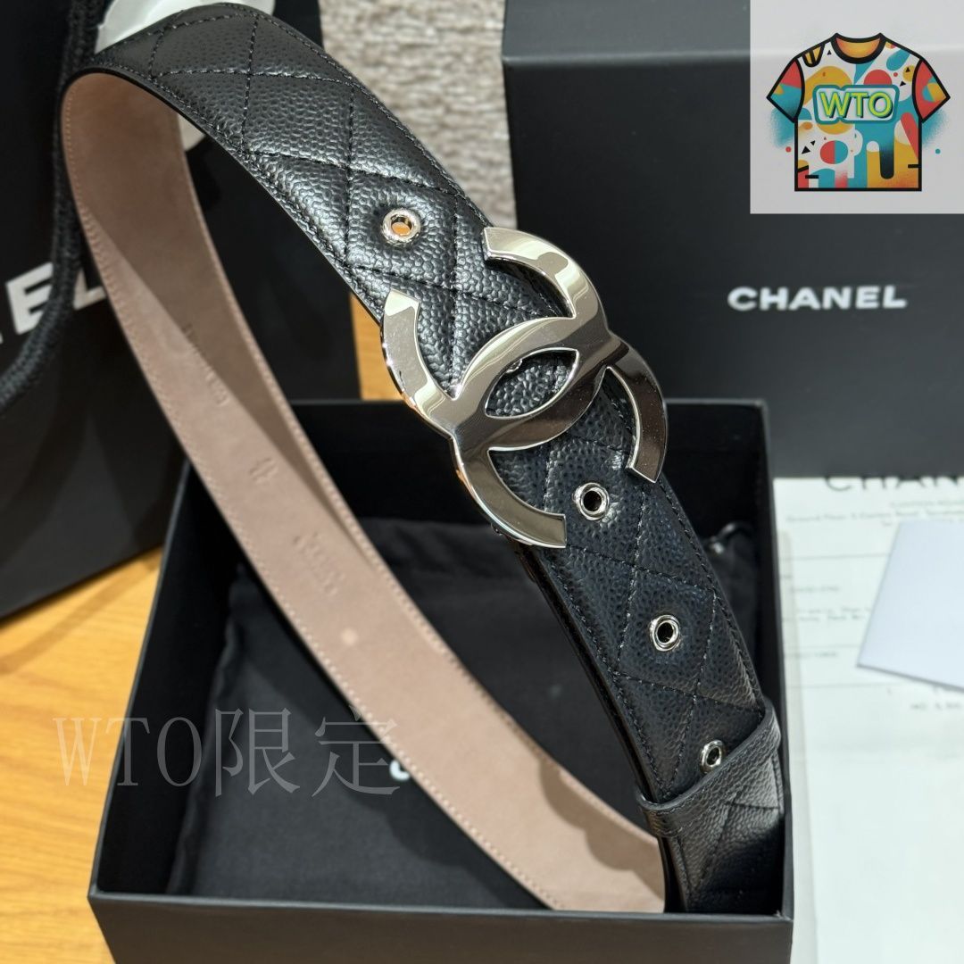 今日特価】Chanel ニューモデル レディースベルト-3 - メルカリ