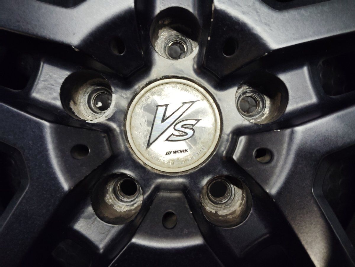 WORK VS-RS VSRS ワークバーサス 19インチ 4本 8.5J5HPCD114.3+35 深