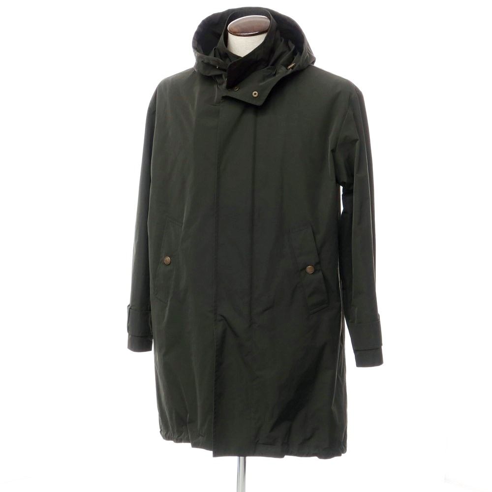 【新品アウトレット】シーラップ Sealup 2023年春夏 GRECALE PARKA ポリエステル モッズコート ダークオリーブ【サイズ50】【メンズ】-0