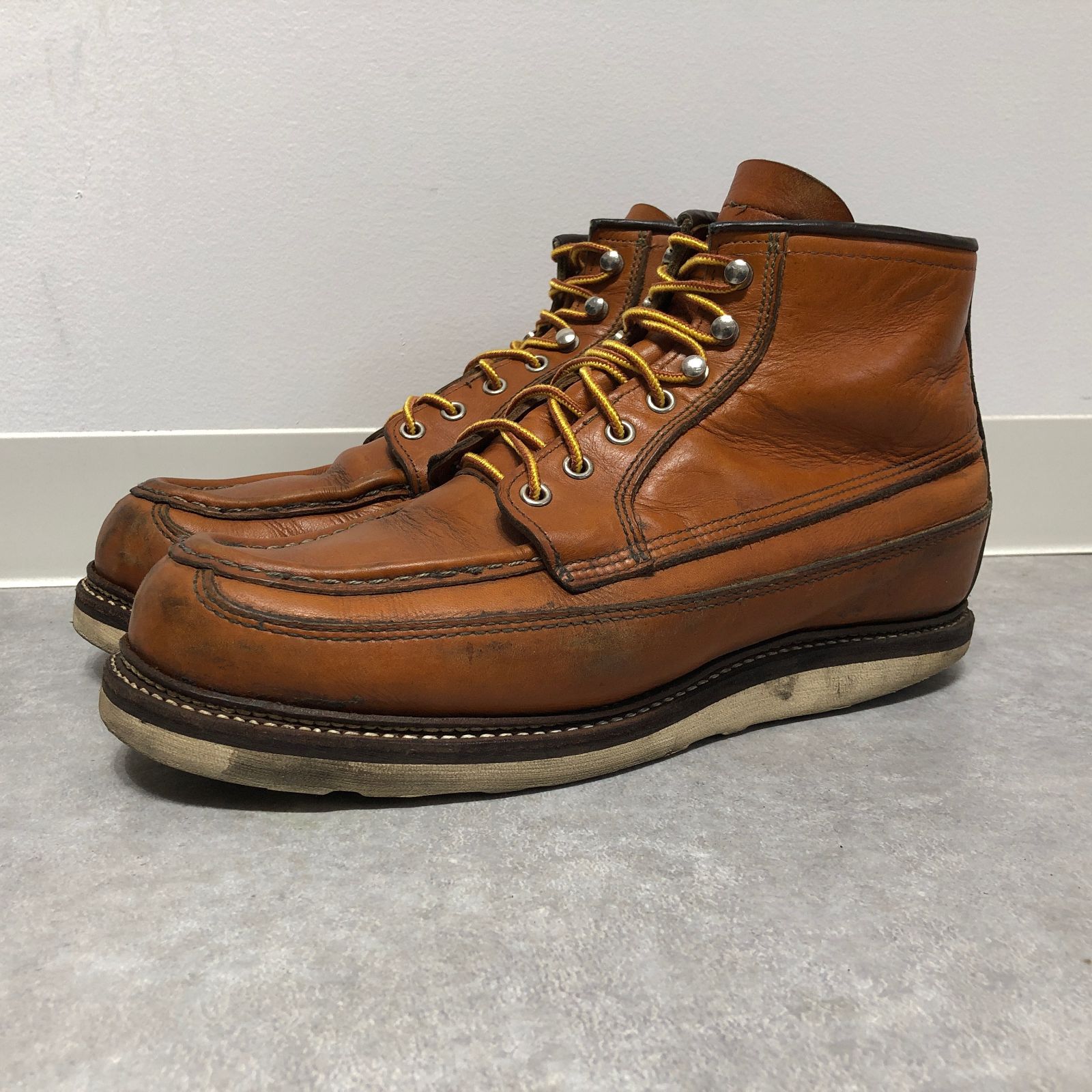 RED WING 刺繍犬タグ 限定復刻 9850 カヌーモック アイリッシュ 