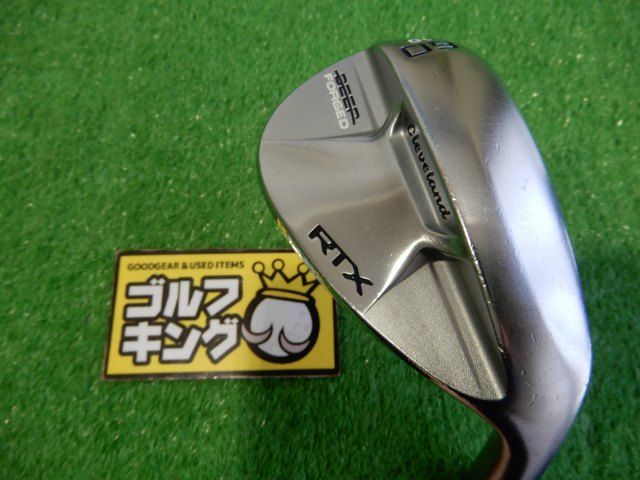 GK緑☆191 【ウェッジ】☆ クリーブランド ☆RTX DEEP FORGED 60-10