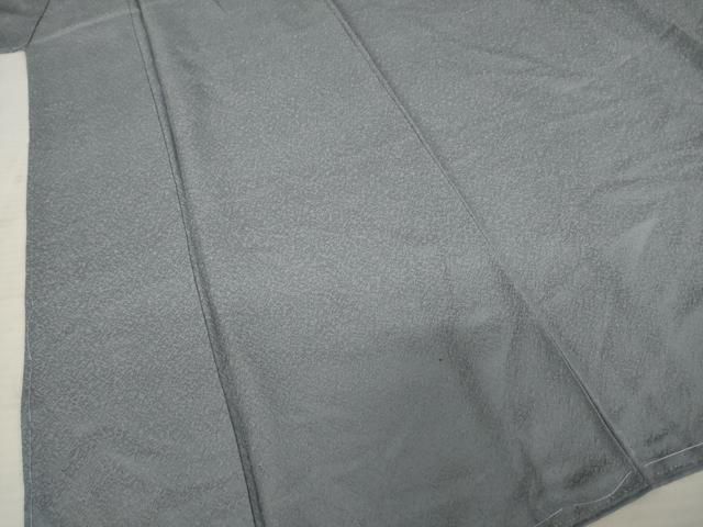 品質保証 ! 平和屋着物●上質な色無地 灰色 正絹 AABC3530ck 【グランドopen】