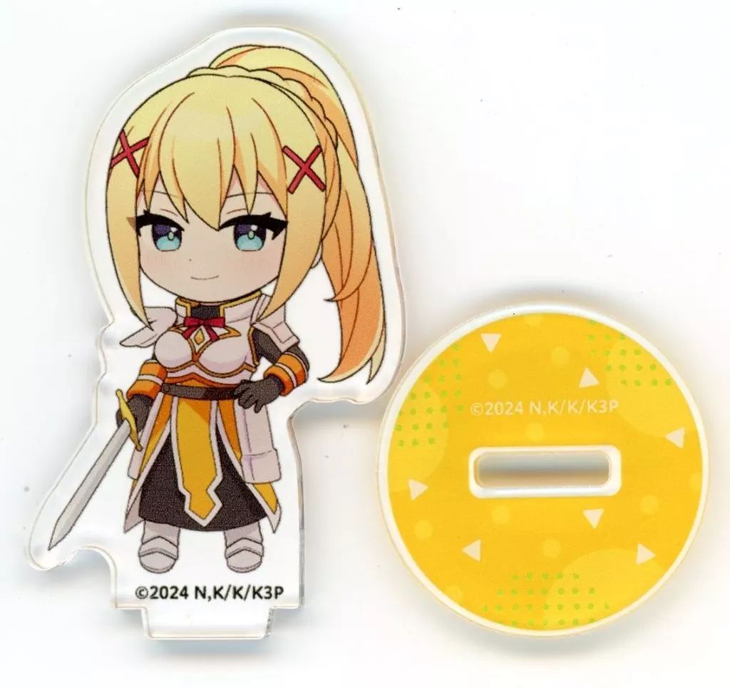 中古】アクリルスタンド・アクリルパネル ダクネス ミニキャラアクリル 